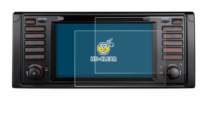 Image of the device Xtrons IQ7039B with a wide variety of screen protectors.