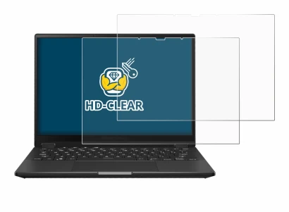 Image of the device ASUS ROG Flow X13 2023 with a wide variety of screen protectors.