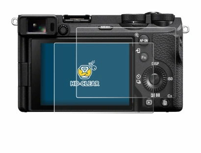 Image of the device Sony Alpha 6700 with a wide variety of screen protectors.