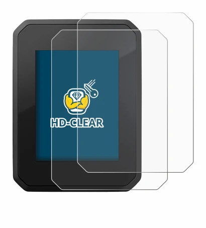 Image of the device FIT Display Compact with a wide variety of screen protectors.