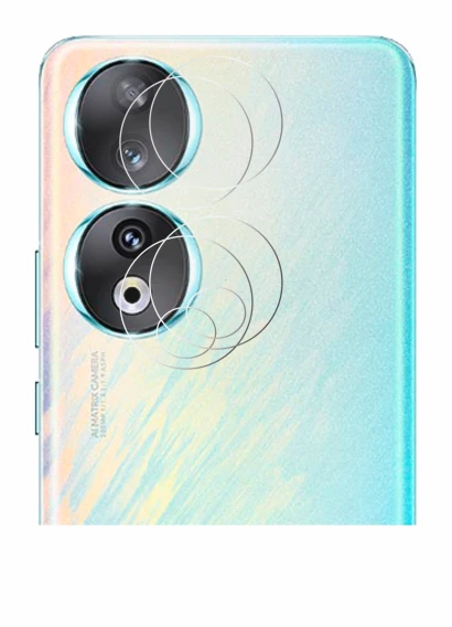 Image of the device Honor 90 (ONLY Camera Lens) with a wide variety of screen protectors.