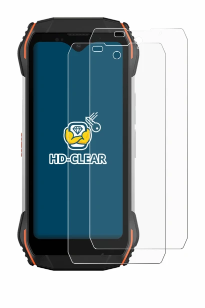 Image of the device Blackview N6000 with a wide variety of screen protectors.