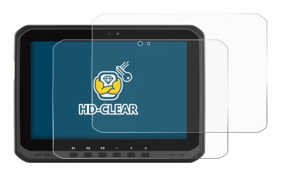 Image of the device Zebra ET65 with a wide variety of screen protectors.