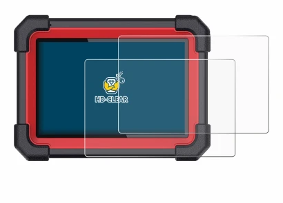 Image of the device Launch X-431 CRP 919E BT with a wide variety of screen protectors.
