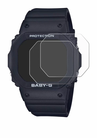 Image of the device Casio Baby-G BGD-565 with a wide variety of screen protectors.