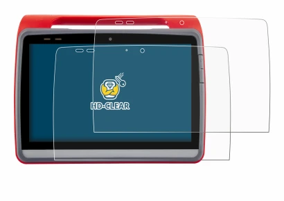 Image of the device medDV NIDApad with a wide variety of screen protectors.