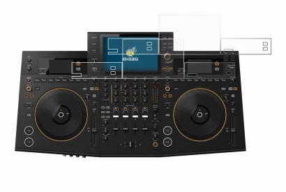 Image of the device Pioneer OPUS-QUAD with a wide variety of screen protectors.