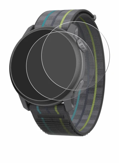 Image of the device Coros Pace 3 with a wide variety of screen protectors.