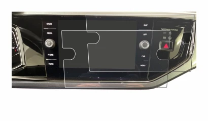 Image of the device Volkswagen Polo VI Ready 2 Discover 8" with a wide variety of screen protectors.