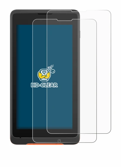 Image of the device Sunmi P2 Lite SE with a wide variety of screen protectors.