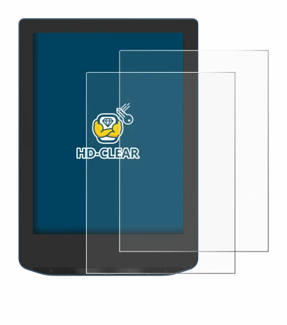 Image of the device PocketBook Verse Pro with a wide variety of screen protectors.