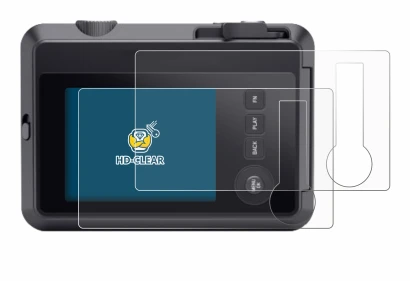Image of the device Leica SOFORT 2 with a wide variety of screen protectors.