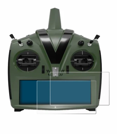 Image of the device VBar Control Evo with a wide variety of screen protectors.