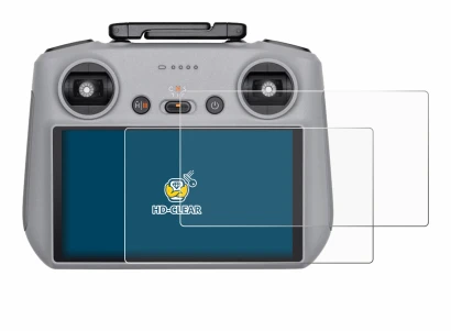 Image of the device DJI RC 2 with a wide variety of screen protectors.