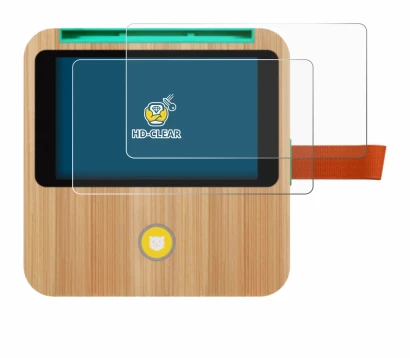 Image of the device tigerbox Touch Plus with a wide variety of screen protectors.