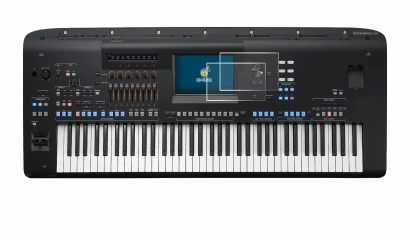 Image of the device Yamaha Genos2 with a wide variety of screen protectors.