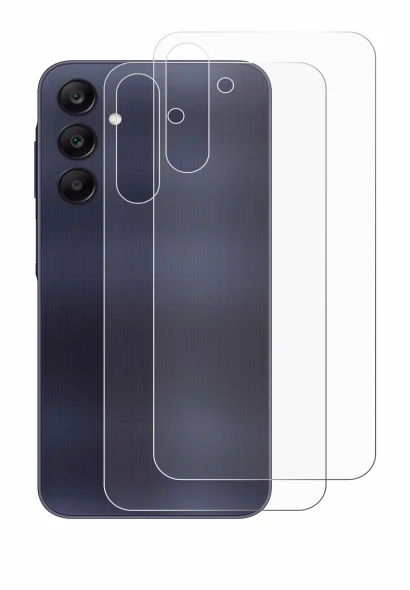Image of the device Samsung Galaxy A25 5G (Back) with a wide variety of screen protectors.