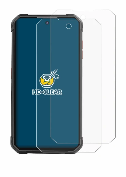 Image of the device iiiF150 B2 Pro with a wide variety of screen protectors.