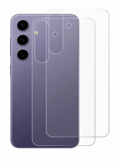 Image of the device Samsung Galaxy S24 (Back) with a wide variety of screen protectors.
