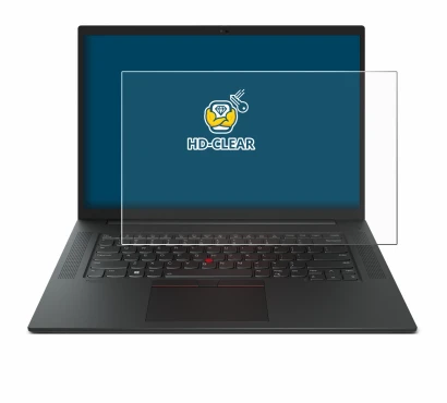 Image of the device Lenovo ThinkPad P1 Gen 6 16" with a wide variety of screen protectors.