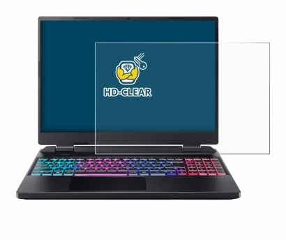 Image of the device Acer Predator Helios Neo 16 with a wide variety of screen protectors.