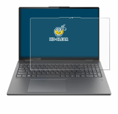 Image of the device Lenovo Yoga 7i 2-in-1 Gen 9 16" with a wide variety of screen protectors.