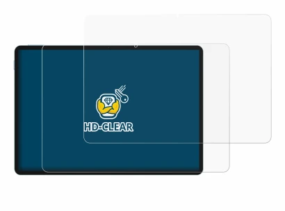 Image of the device Teclast P50 with a wide variety of screen protectors.