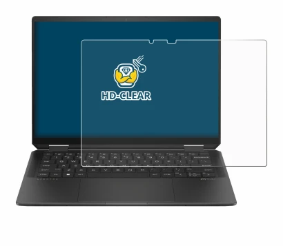 Image of the device HP Spectre x360 (14-e) 2024 with a wide variety of screen protectors.