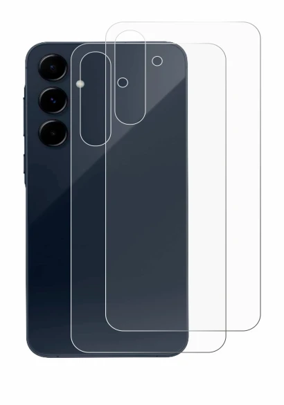 Image of the device Samsung Galaxy A35 5G (Back) with a wide variety of screen protectors.