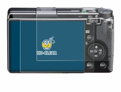 Image of the device Ricoh GR IIIx HDF with a wide variety of screen protectors.