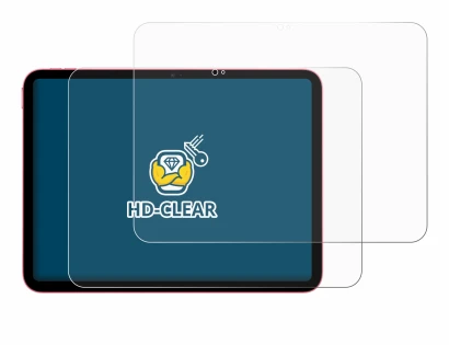 Image of the device Apple iPad 10.9" 2022 (10th Gen.) with a wide variety of screen protectors.