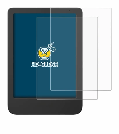 Image of the device Tolino Shine 5 Color 2024 with a wide variety of screen protectors.