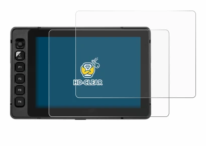 Image of the device SmallHD Ultra 7 with a wide variety of screen protectors.