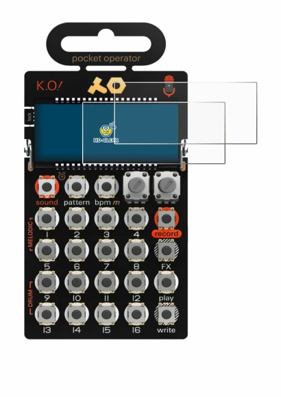 Image of the device Teenage Engineering PO-33 K.O! with a wide variety of screen protectors.