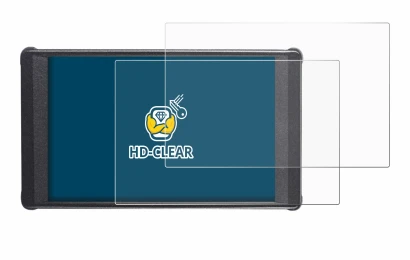 Image of the device Portkeys PT6 with a wide variety of screen protectors.