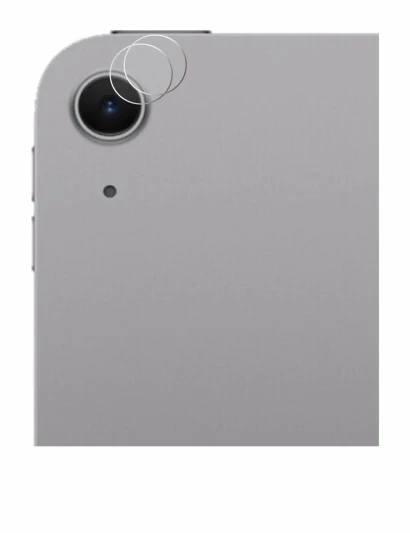 Image of the device Apple iPad Air 13" M2 2024 (ONLY Camera Lens) with a wide variety of screen protectors.