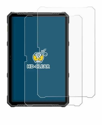 Image of the device Ulefone Armor Pad 3 Pro with a wide variety of screen protectors.