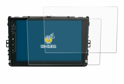 Image of the device Dynavin D9-T6 with a wide variety of screen protectors.