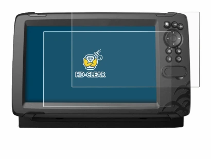 Image of the device Lowrance HOOK Reveal 9 with a wide variety of screen protectors.