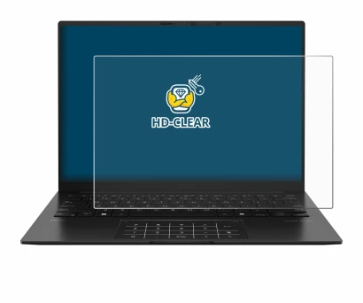 Image of the device ASUS ZenBook 14 OLED UM3406 with a wide variety of screen protectors.