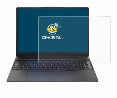 Image of the device Lenovo ThinkPad E16 Gen 2 with a wide variety of screen protectors.