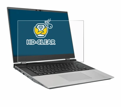 Image of the device Framework Laptop 16 with a wide variety of screen protectors.