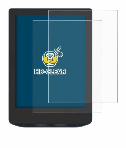 Image of the device PocketBook Verse Pro Color with a wide variety of screen protectors.