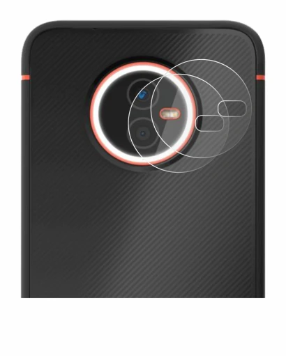 Image of the device Gigaset GX4 Pro (ONLY Camera Lens) with a wide variety of screen protectors.
