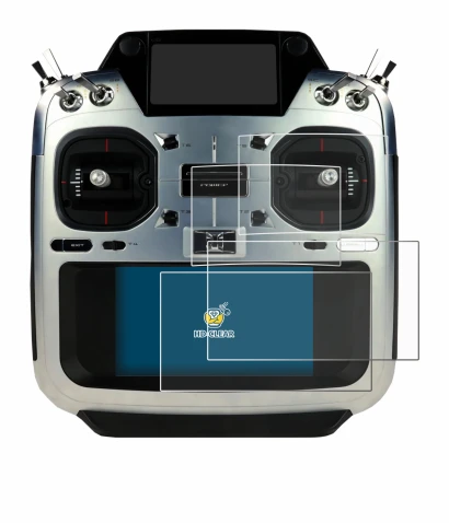 Image of the device Futaba T26SZ with a wide variety of screen protectors.