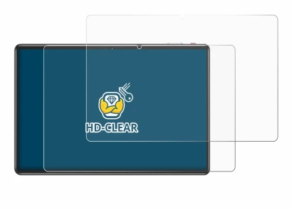 Image of the device Facetel Q7 11" with a wide variety of screen protectors.