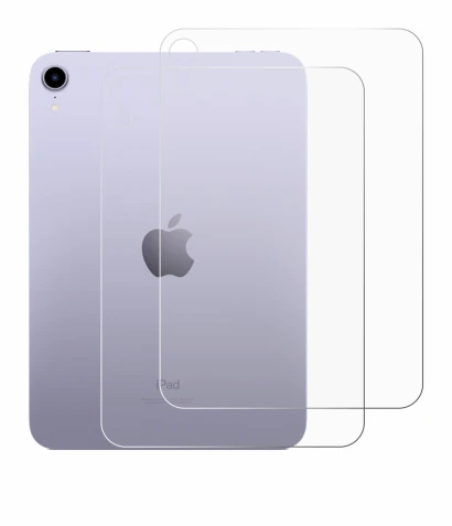 Image of the device Apple iPad Mini 7 WiFi 2024 (Back) with a wide variety of screen protectors.