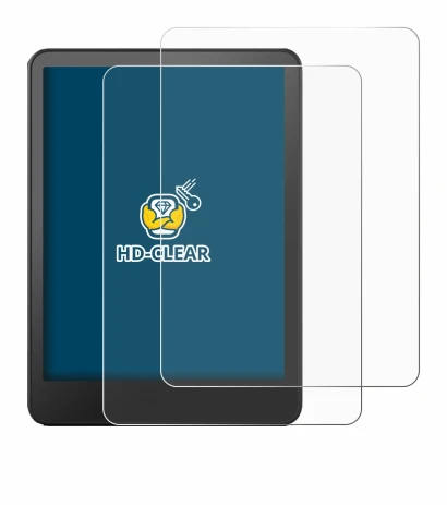Image of the device Amazon Kindle Colorsoft Signature Edition with a wide variety of screen protectors.