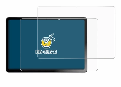 Image of the device HMD T21 with a wide variety of screen protectors.