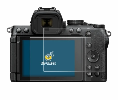 Image of the device Nikon Z50 II with a wide variety of screen protectors.